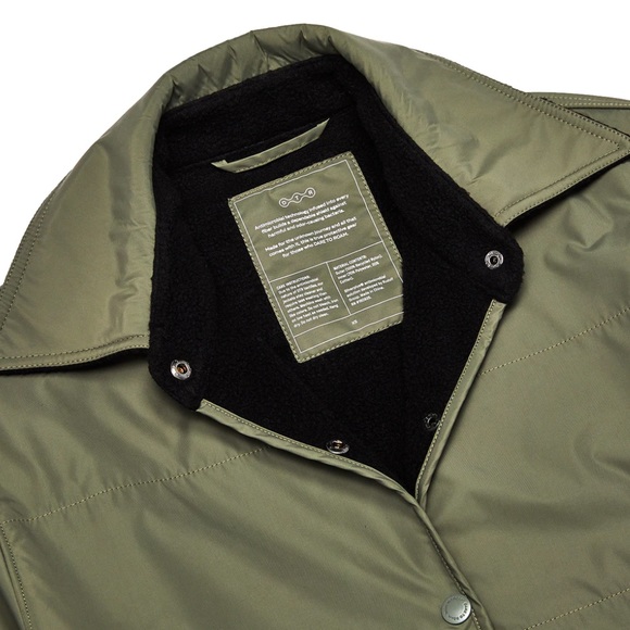 DARE TO ROAM BY CIARA Recycled Nylon Shacket - Picture 2 of 5